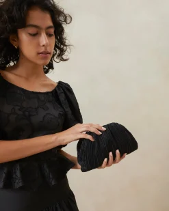 Loeffler Randall Bailey /Crystal Dome Clutch