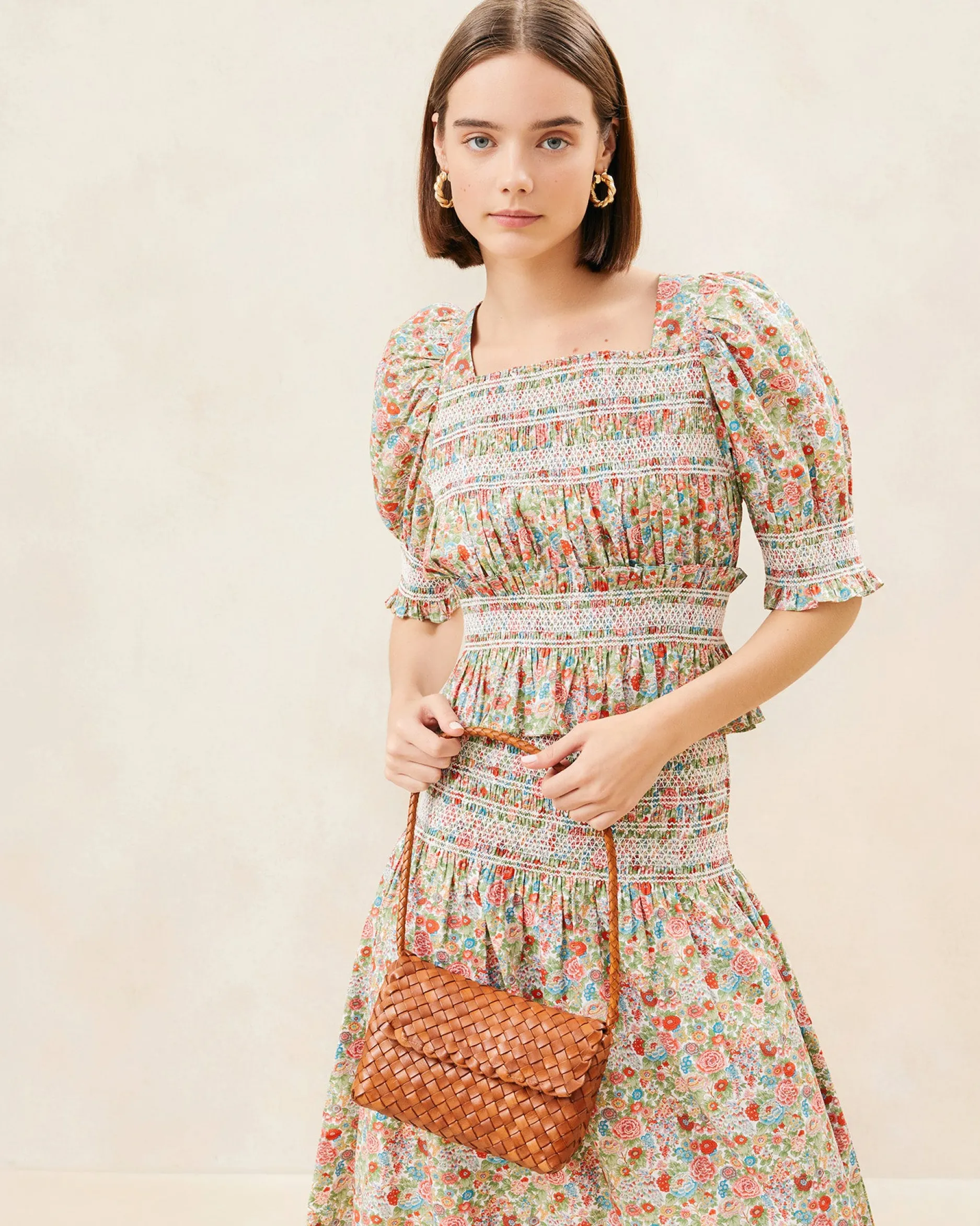 Loeffler Randall Billie Leather Shoulder Bag