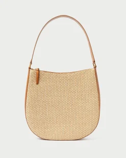 Loeffler Randall Bowen Natural Straw Hobo