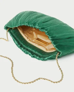 Loeffler Randall Brit Flat Pleated Clutch