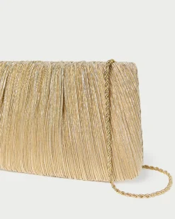 Loeffler Randall Brit Flat Pleated Clutch
