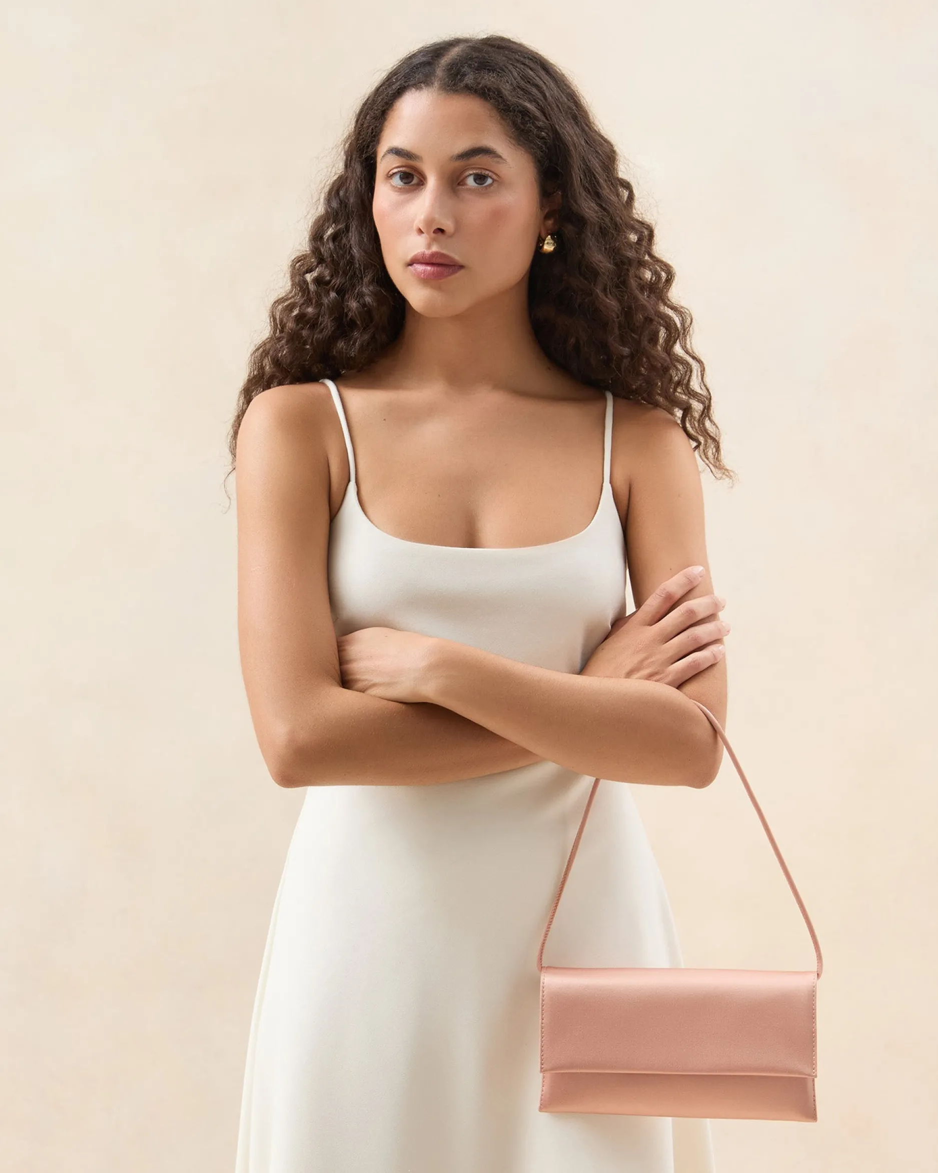 Loeffler Randall Charlee Leather Shoulder Bag