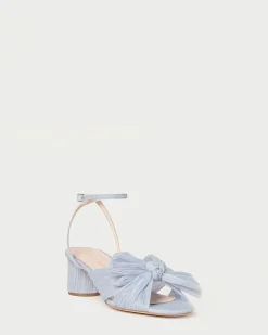 Loeffler Randall Dahlia Black Pleated Bow Heel