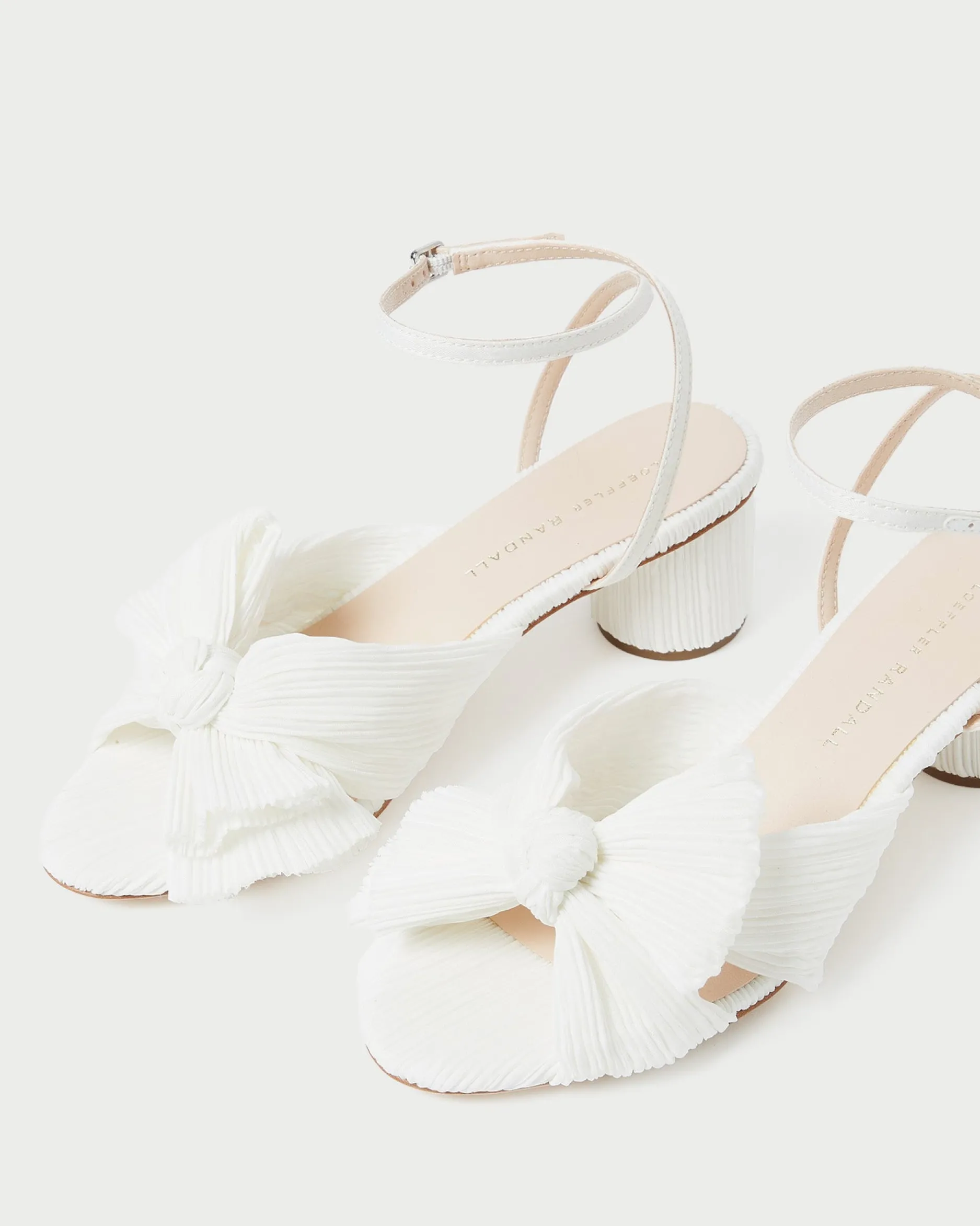 Loeffler Randall Dahlia Pleated Bow Heel