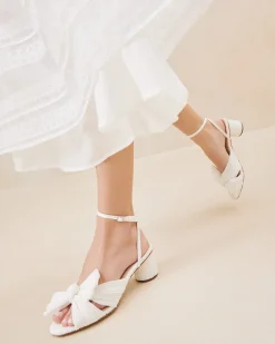 Loeffler Randall Dahlia Pleated Bow Heel