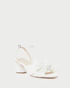 Loeffler Randall Dahlia Pleated Bow Heel