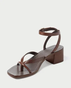 Loeffler Randall Eloise Leather Heeled Sandal