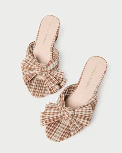 Loeffler Randall Emilia Pleated Bow Heel