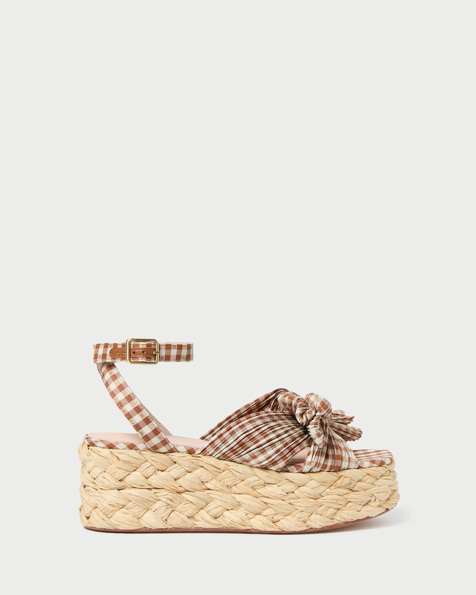 Loeffler Randall Gaby Pleated Bow Espadrille