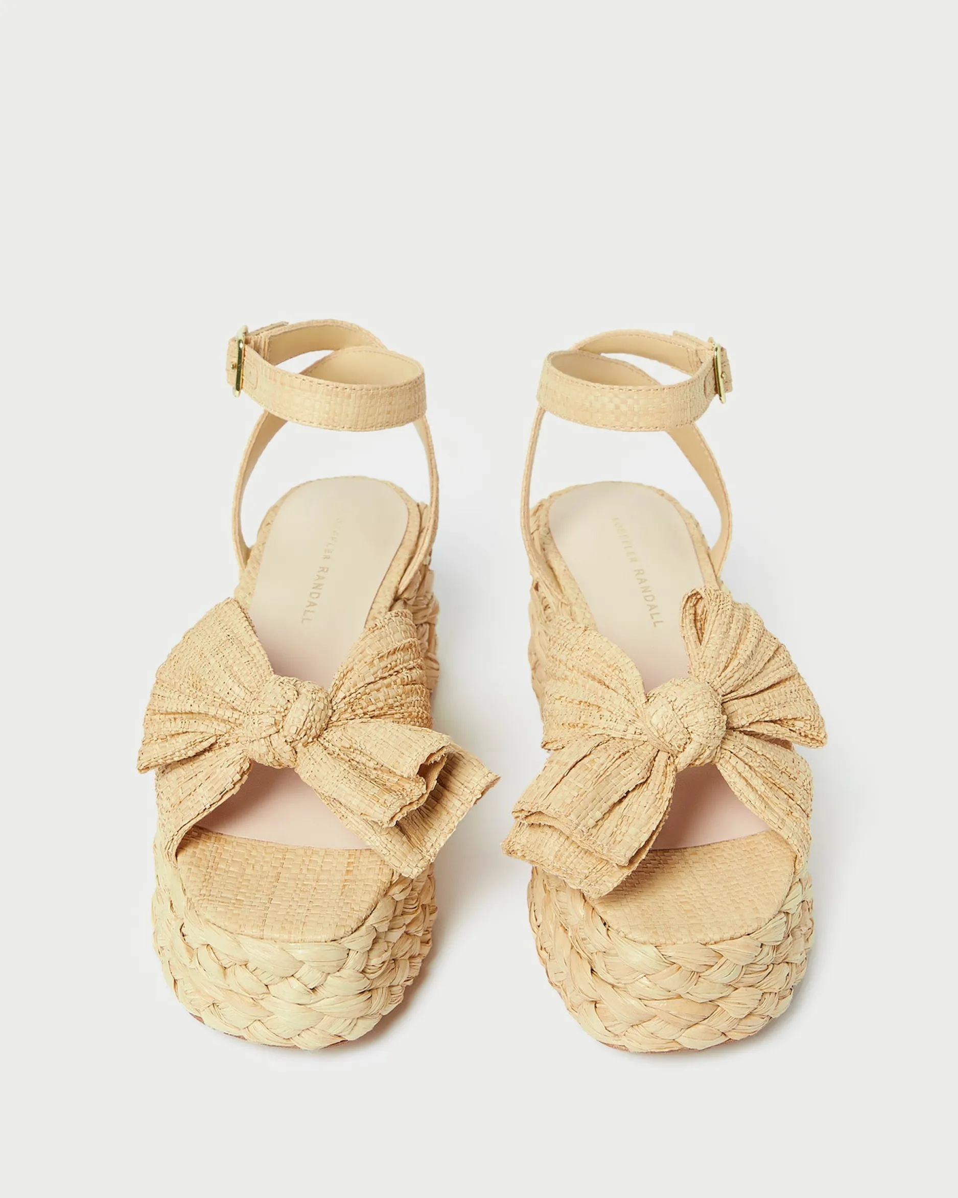 Loeffler Randall Gaby Pleated Bow Espadrille
