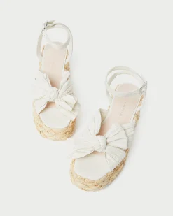 Loeffler Randall Gaby Pleated Bow Espadrille