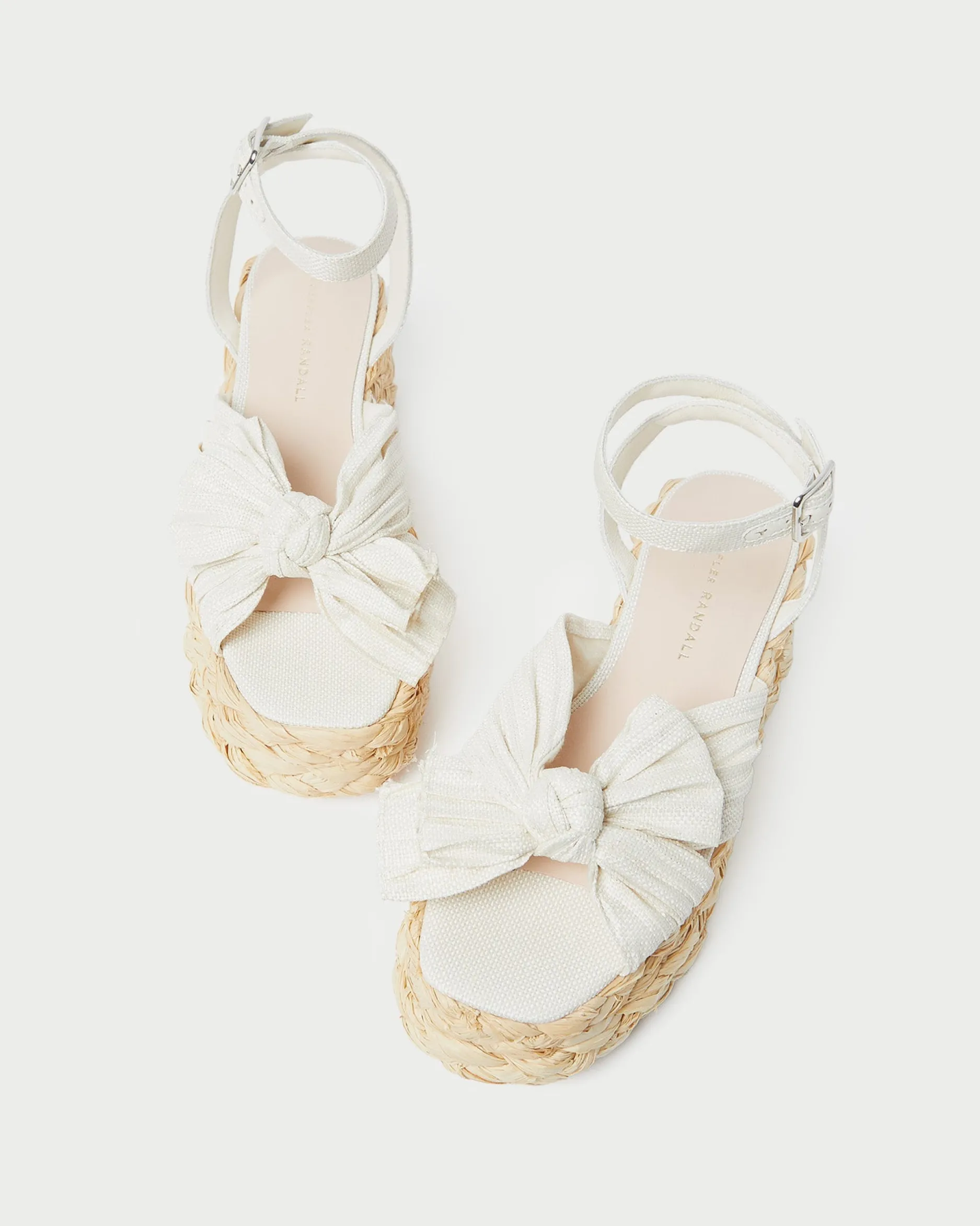 Loeffler Randall Gaby Pleated Bow Espadrille