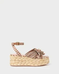 Loeffler Randall Gaby Pleated Bow Espadrille