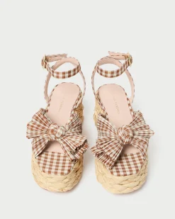 Loeffler Randall Gaby Pleated Bow Espadrille