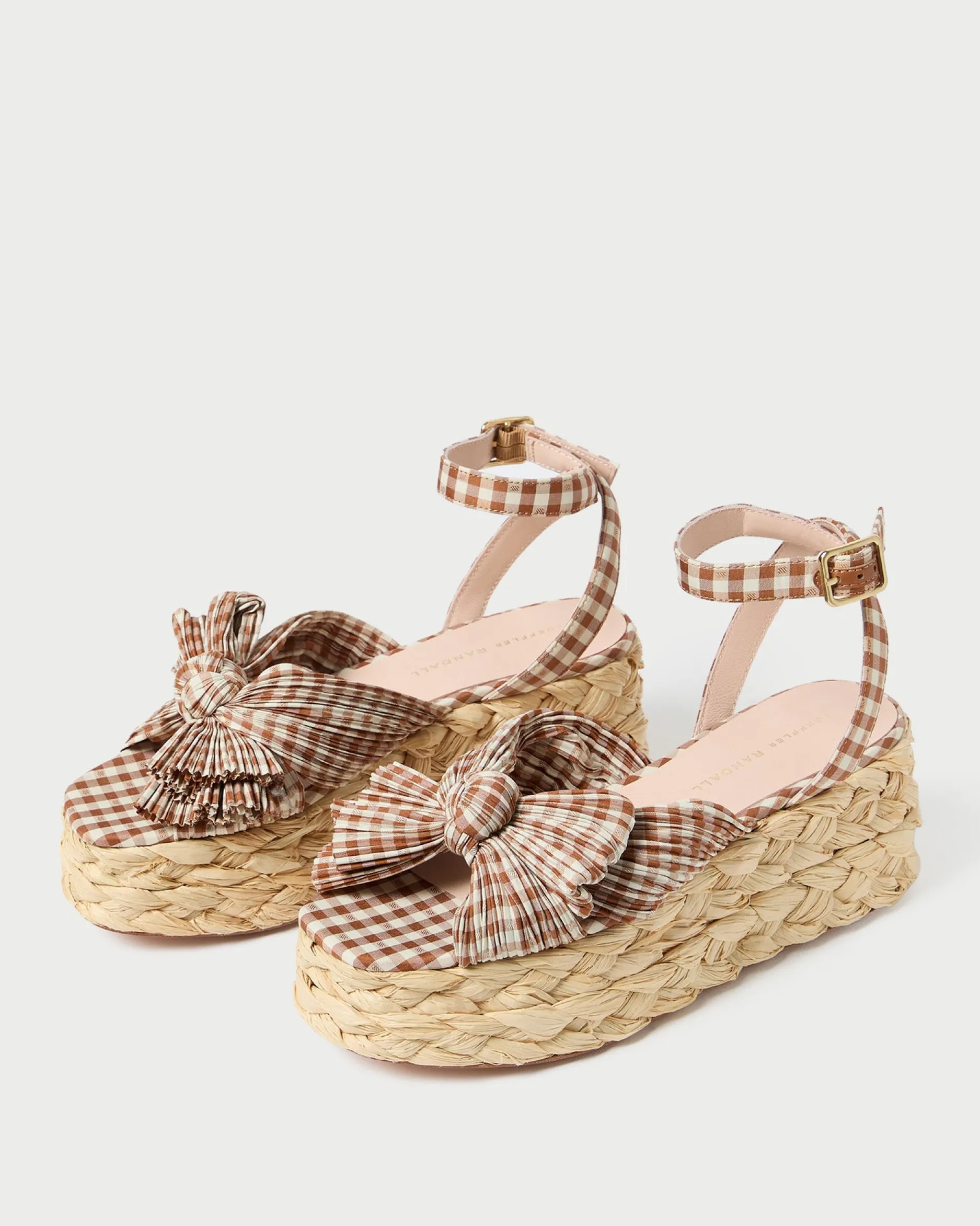 Loeffler Randall Gaby Pleated Bow Espadrille