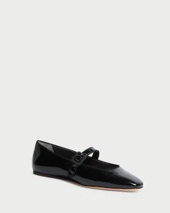 Loeffler Randall Ginger Blue Stripe Mary Jane