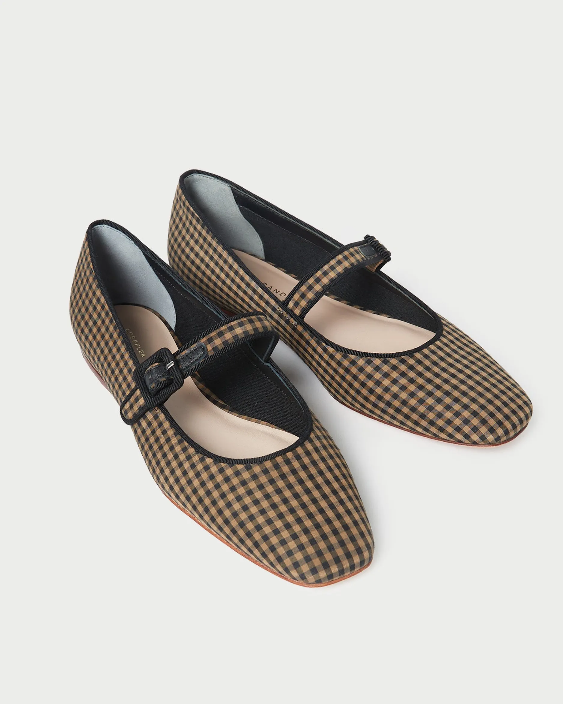 Loeffler Randall Ginger Blue Stripe Mary Jane