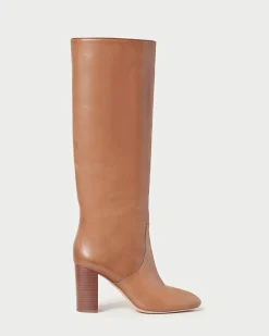 Loeffler Randall Goldy Cognac Tall Boot