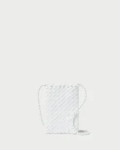 Loeffler Randall Grace Emerald Woven Crossbody