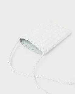 Loeffler Randall Grace Emerald Woven Crossbody