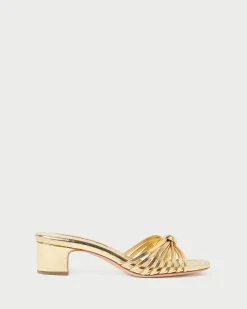 Loeffler Randall Hazel Leather Knot Mule