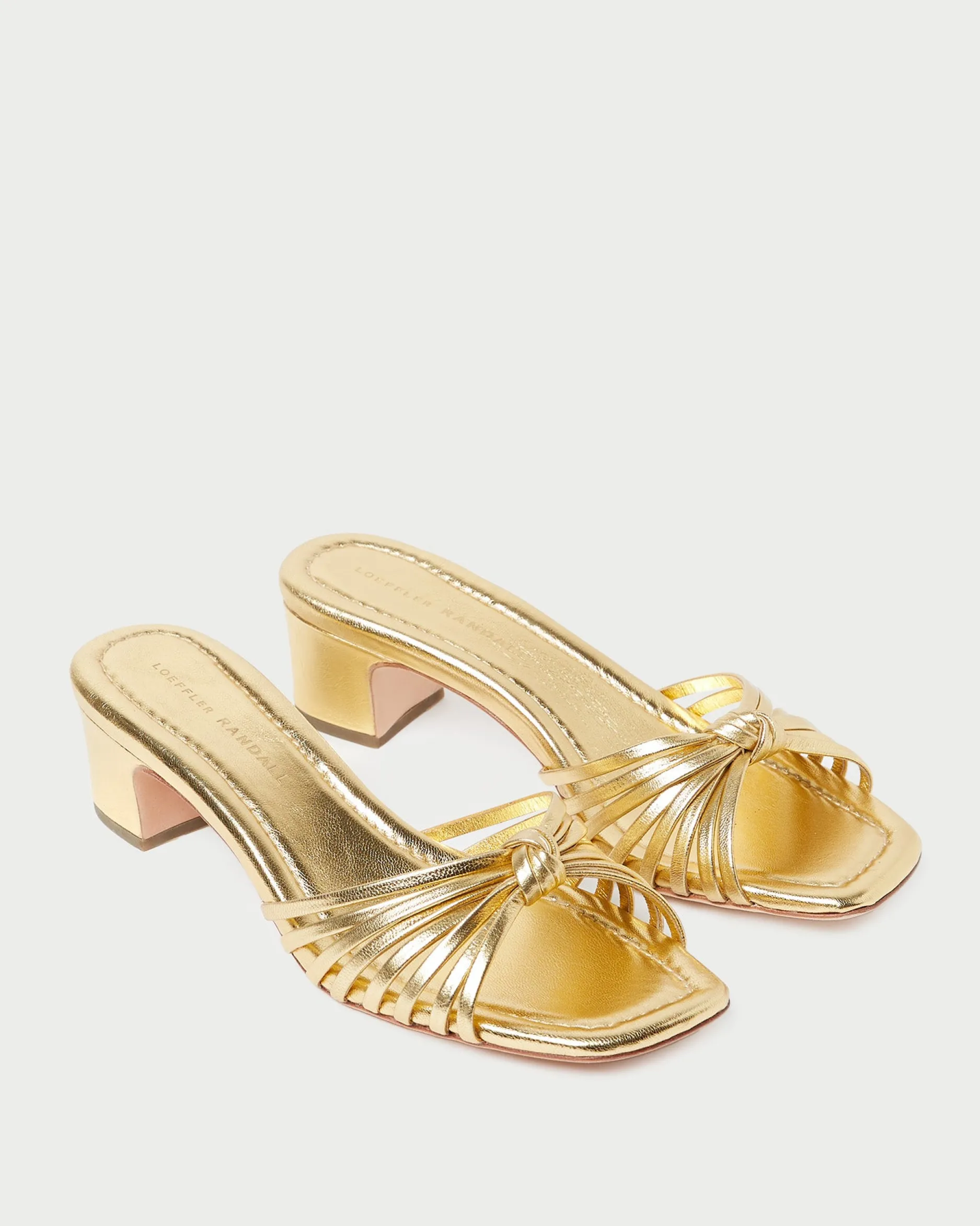 Loeffler Randall Hazel Leather Knot Mule