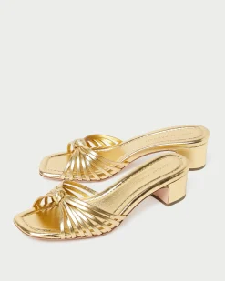 Loeffler Randall Hazel Leather Knot Mule