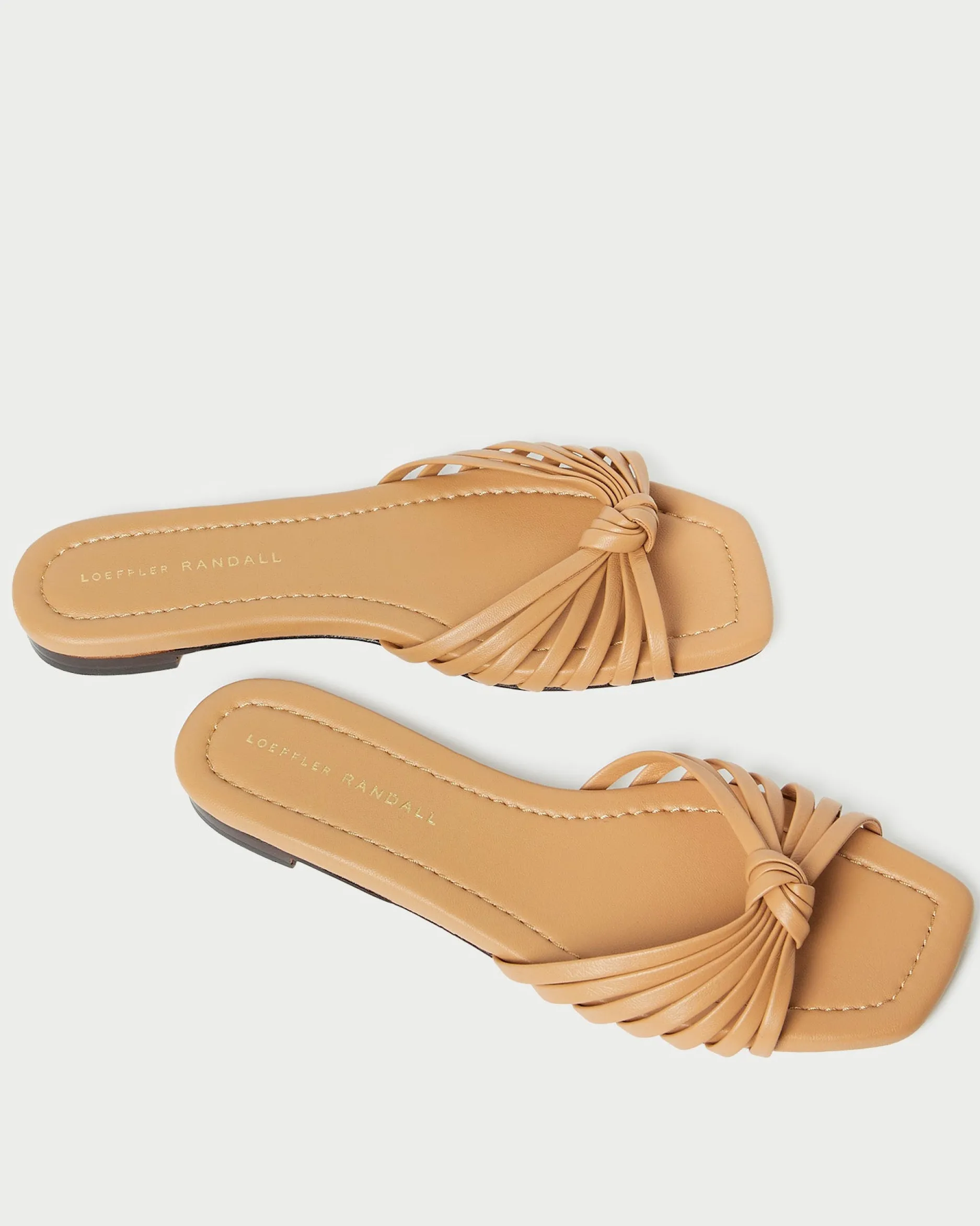 Loeffler Randall Izzie Leather Knot Sandal