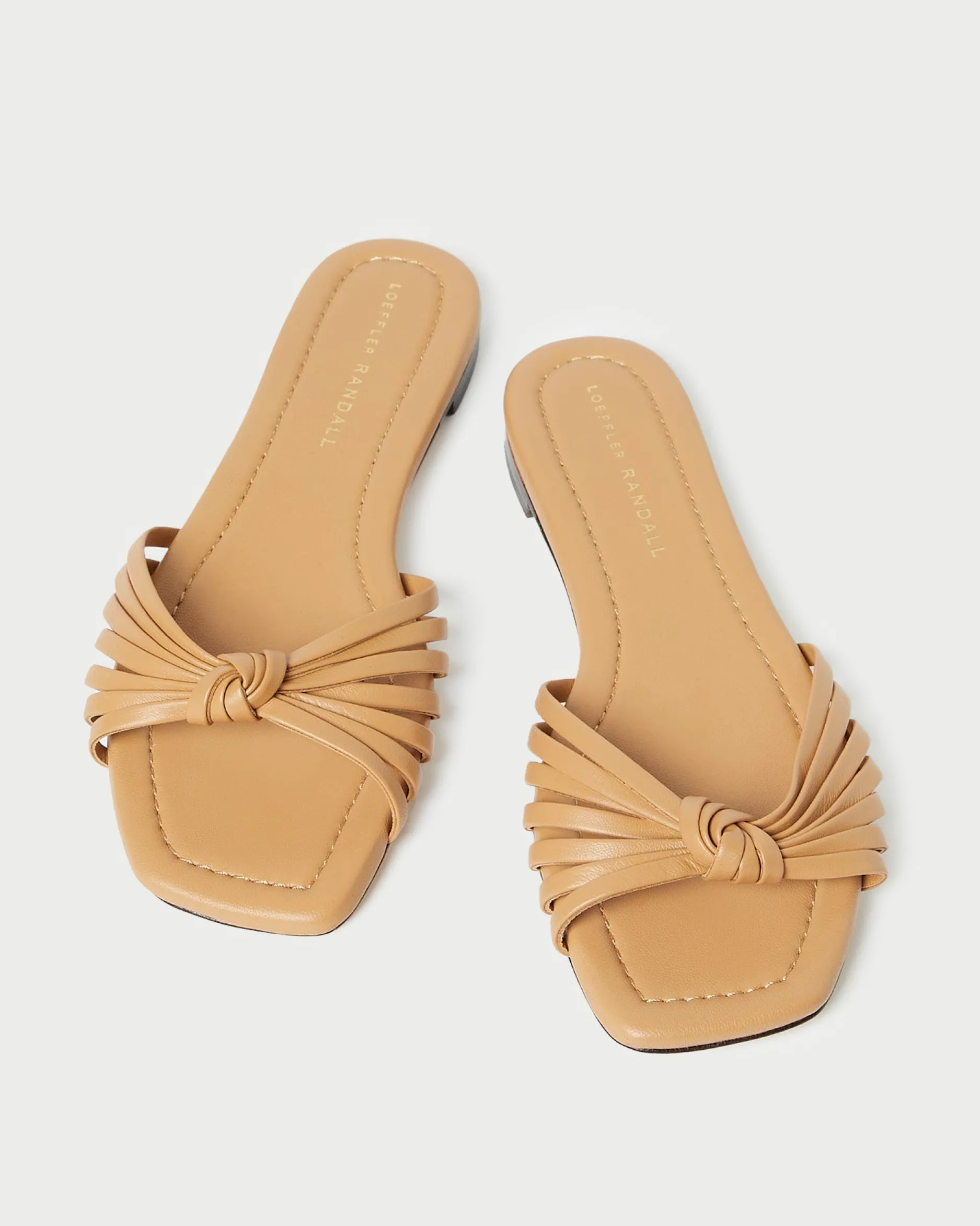 Loeffler Randall Izzie Leather Knot Sandal