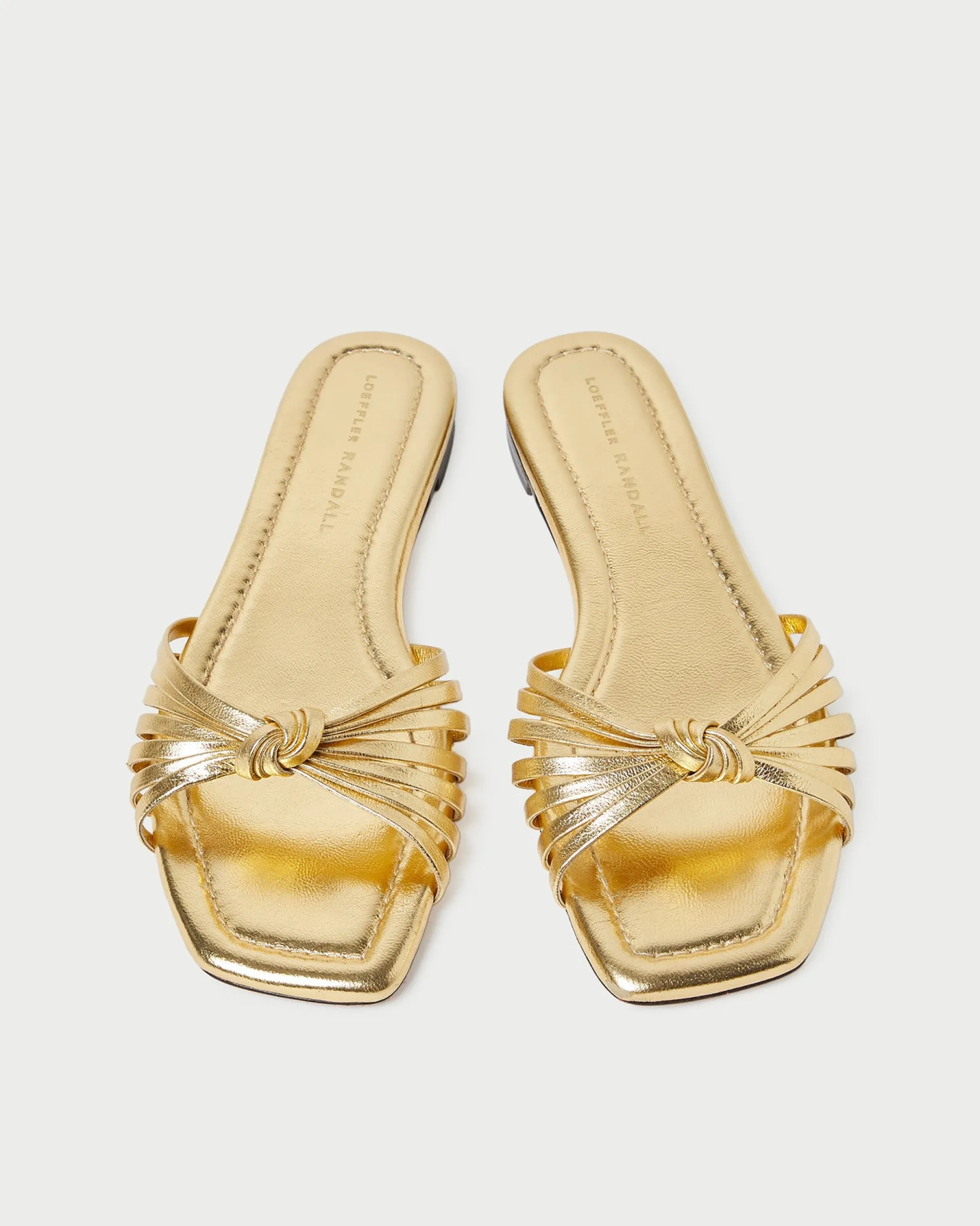 Loeffler Randall Izzie Leather Knot Sandal