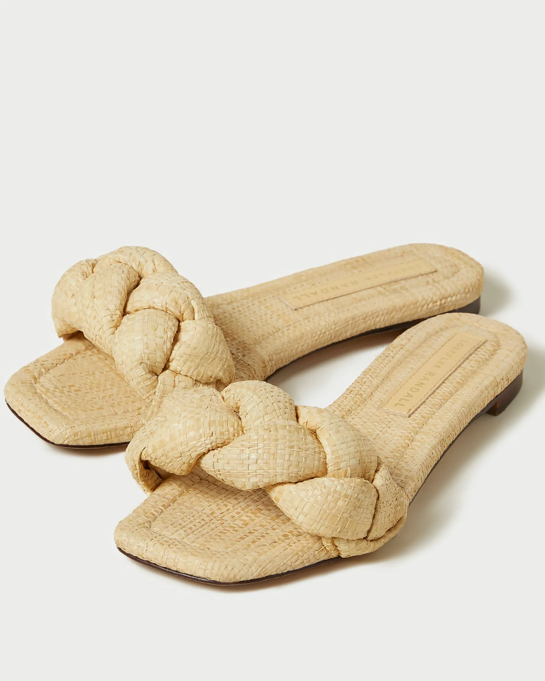 Loeffler Randall Joanna Denim Braided Sandal