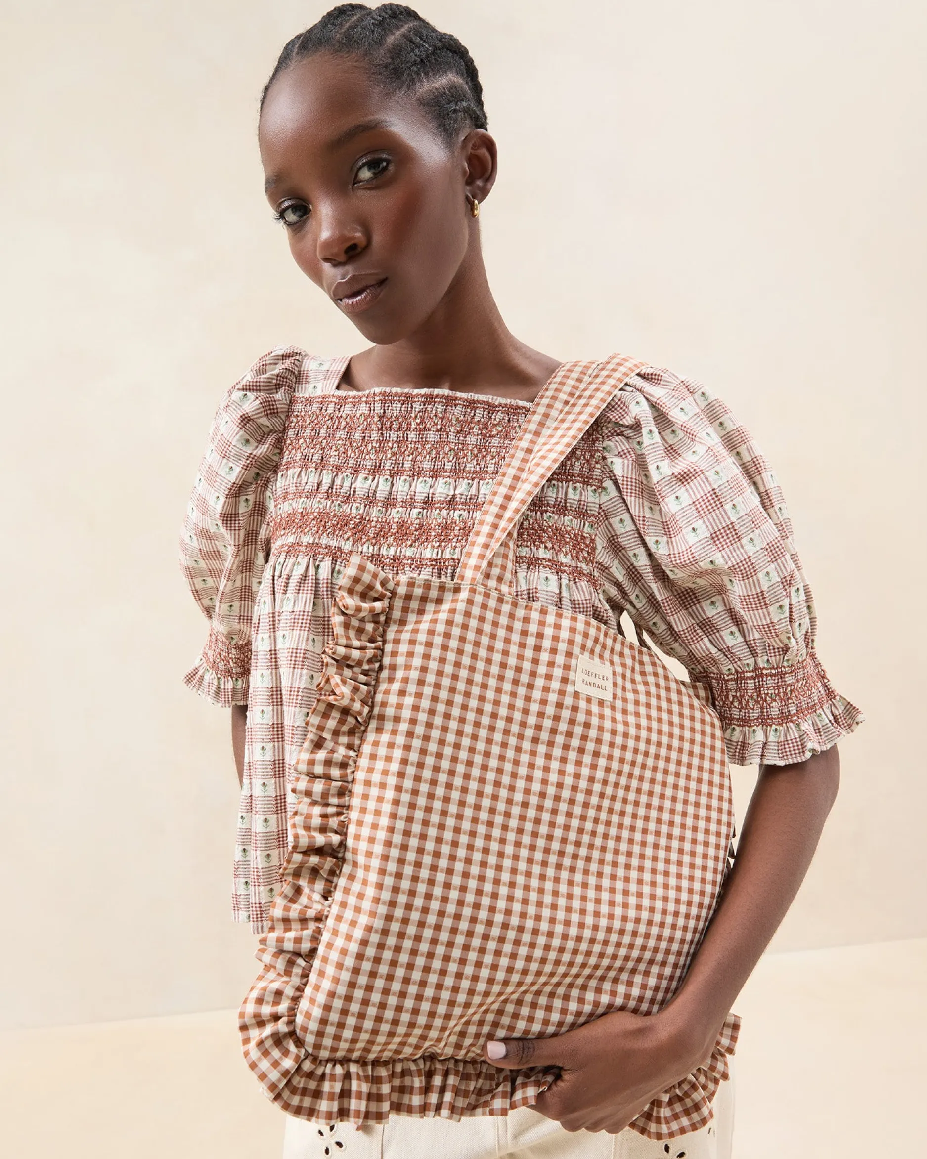 Loeffler Randall Justine Ruffle Tote