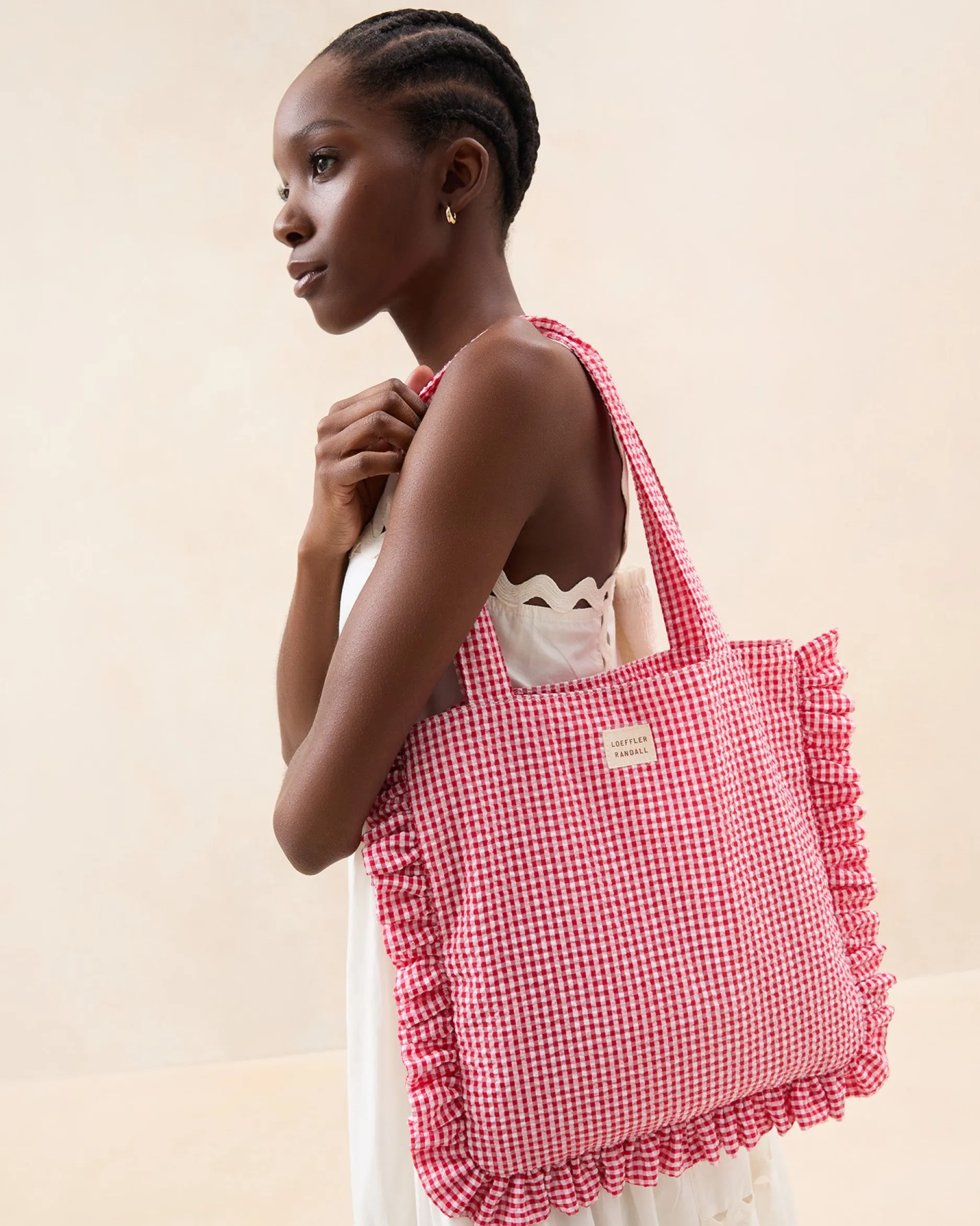 Loeffler Randall Justine Ruffle Tote