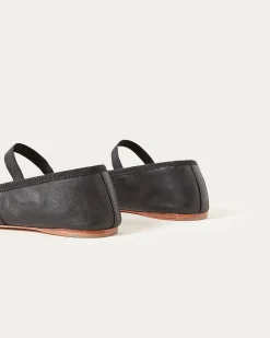 Loeffler Randall Leonie Caramel/Crystal Ballet Flat