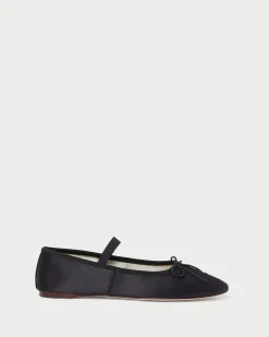 Loeffler Randall Leonie Caramel/Crystal Ballet Flat