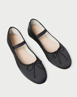 Loeffler Randall Leonie Caramel/Crystal Ballet Flat