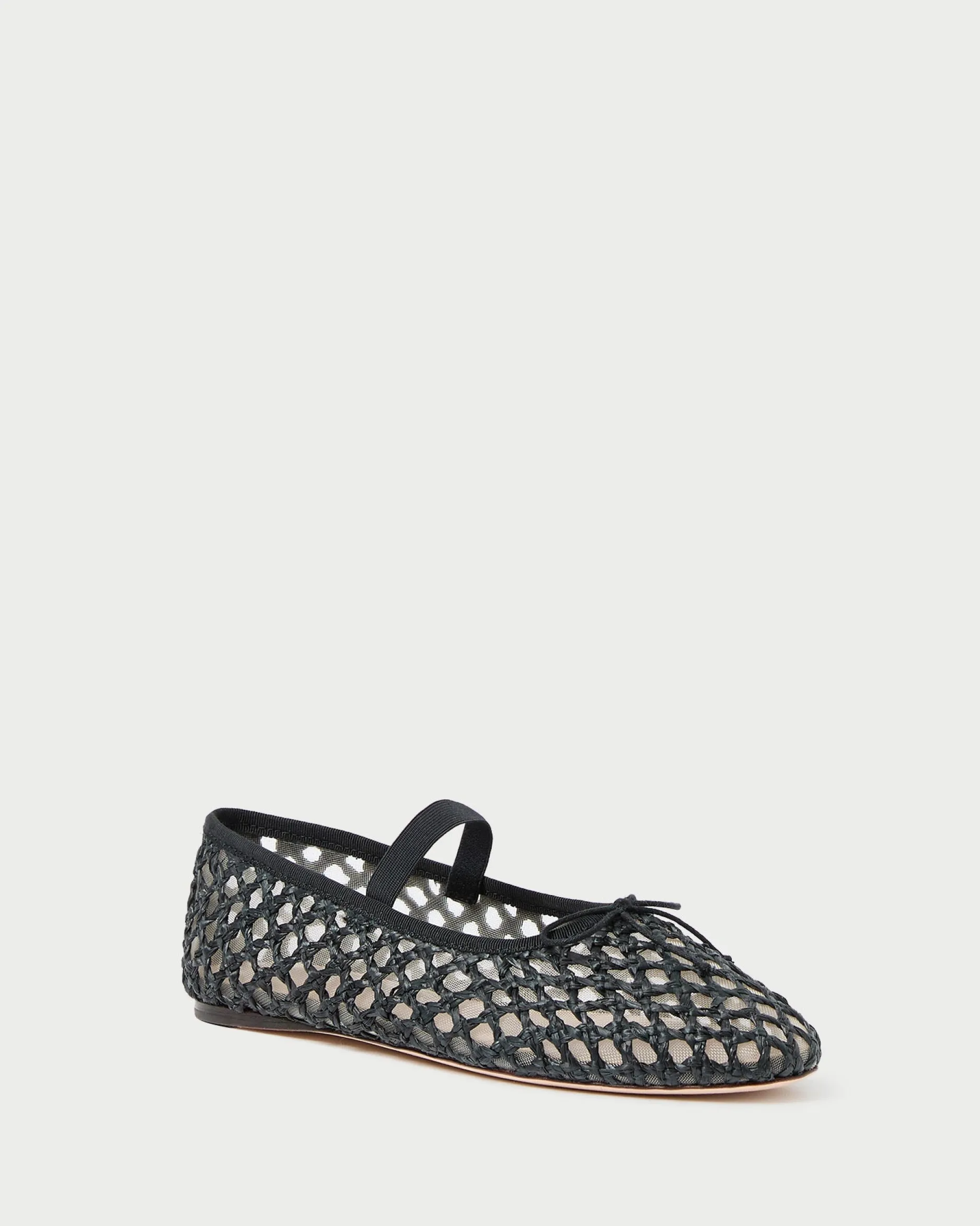 Loeffler Randall Leonie Chocolate Leather Flat