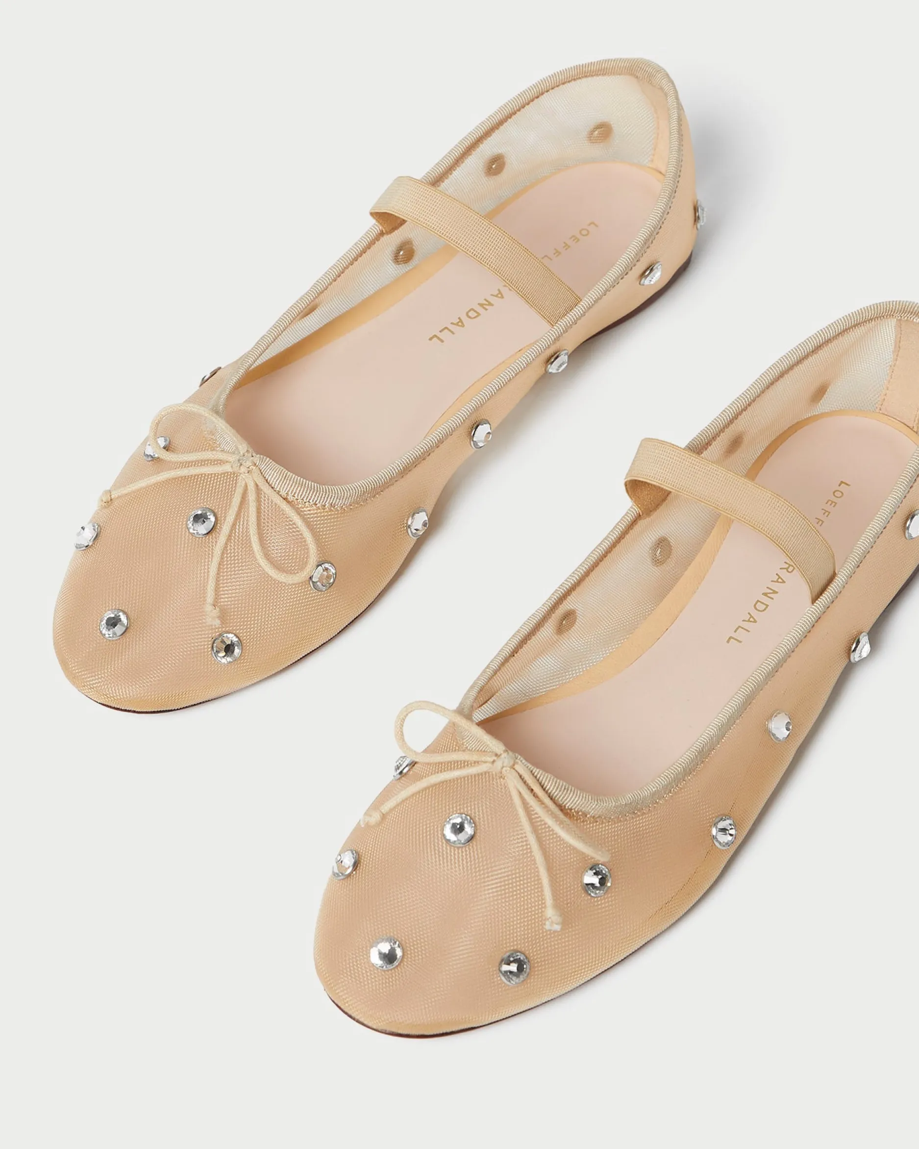 Loeffler Randall Leonie Chocolate Leather Flat