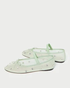 Loeffler Randall Leonie /Crystal Ballet Flat