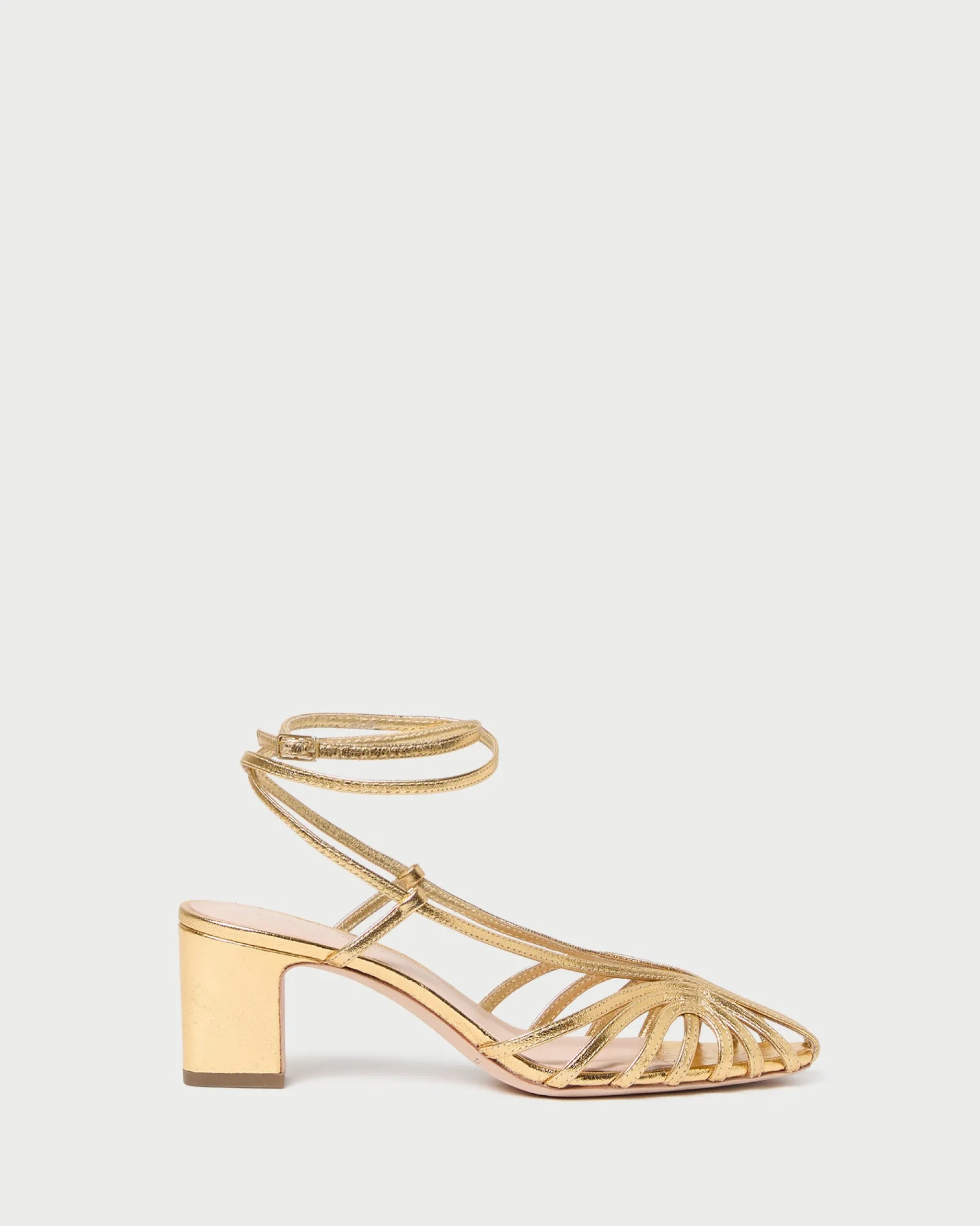 Loeffler Randall Livvy Pink Moiré Heeled Sandal