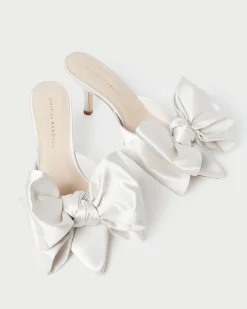 Loeffler Randall Margot Moiré Bow Mule