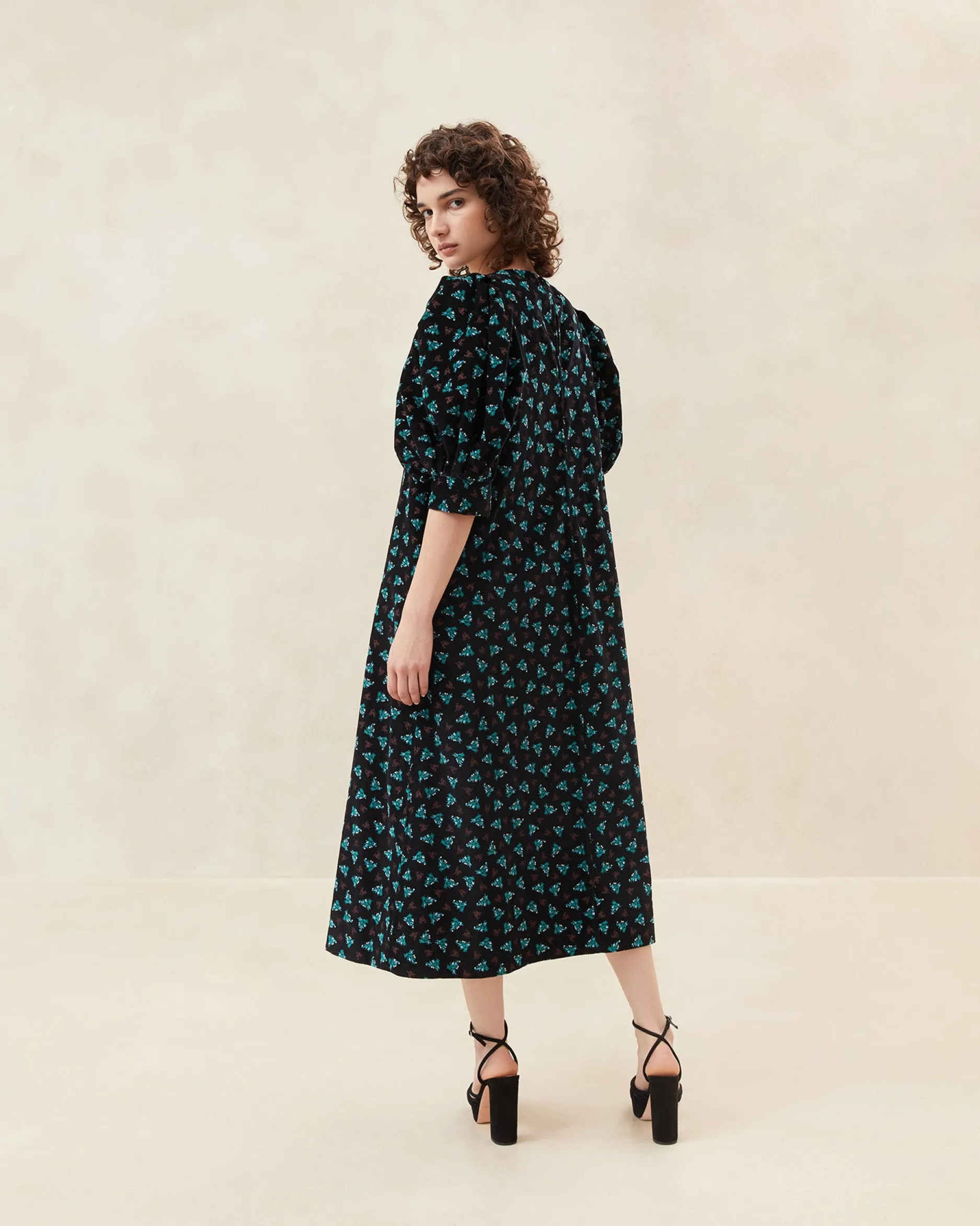 Loeffler Randall Maxwell Green Gingham Dress