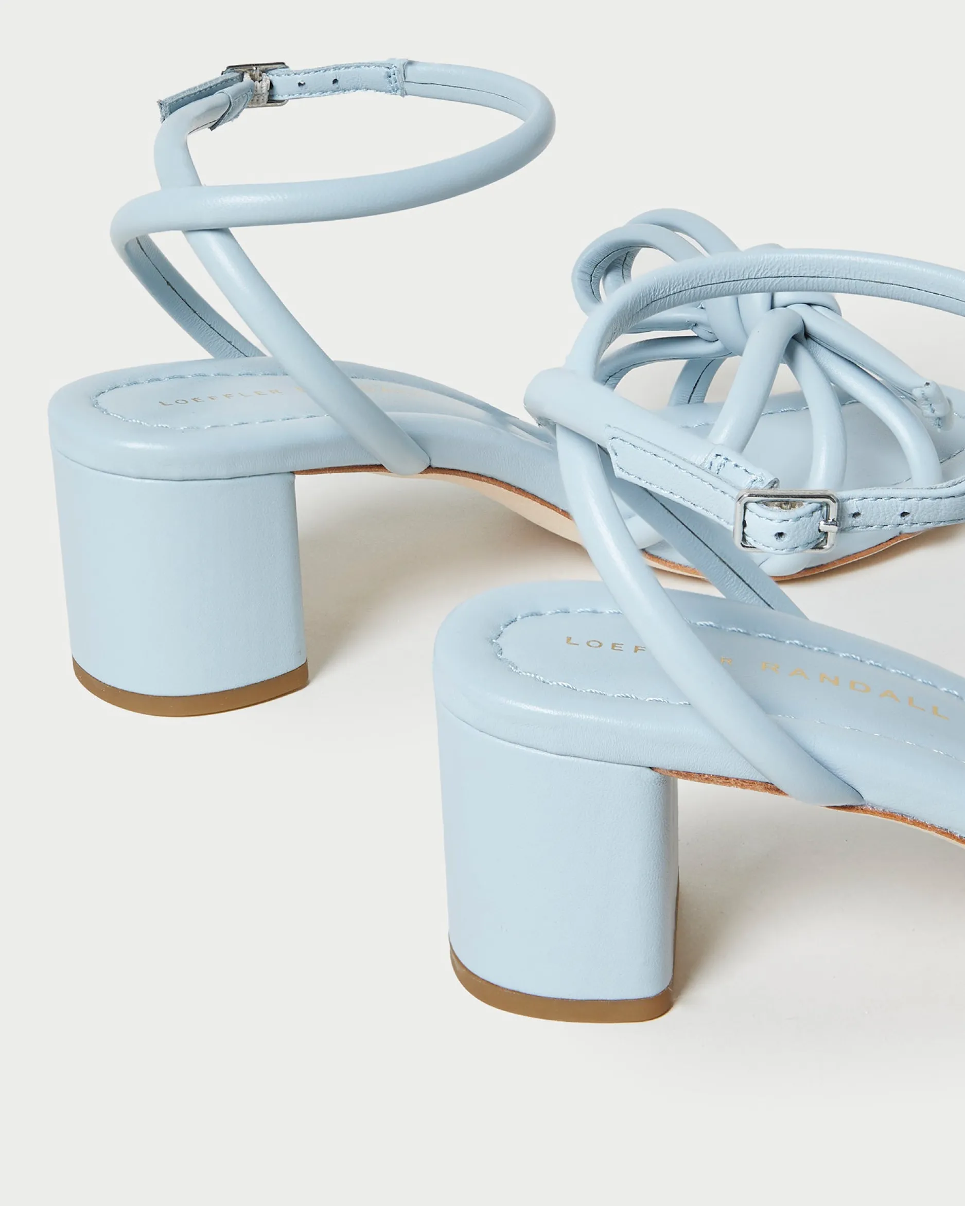Loeffler Randall Mikel Bow Mid-Heel Sandal