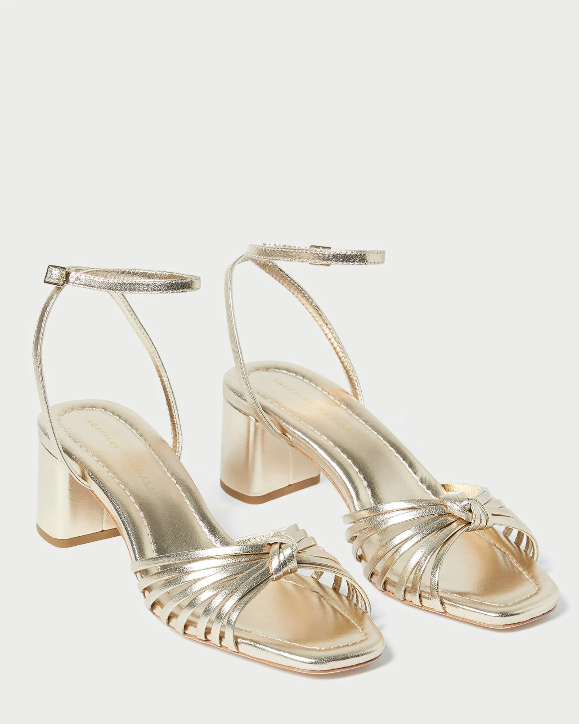 Loeffler Randall Olivia Knot Mid-Heel Sandal