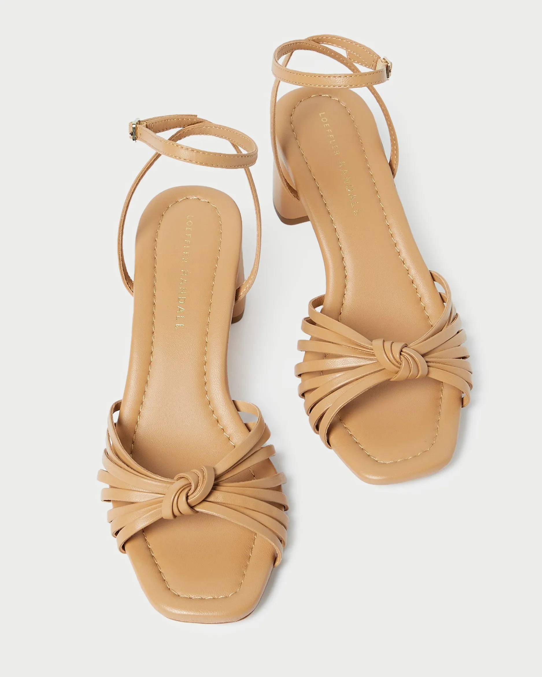 Loeffler Randall Olivia Knot Mid-Heel Sandal