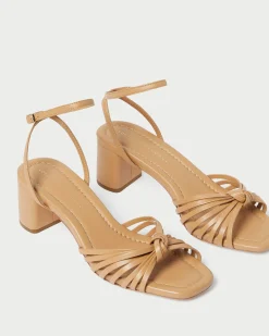 Loeffler Randall Olivia Knot Mid-Heel Sandal