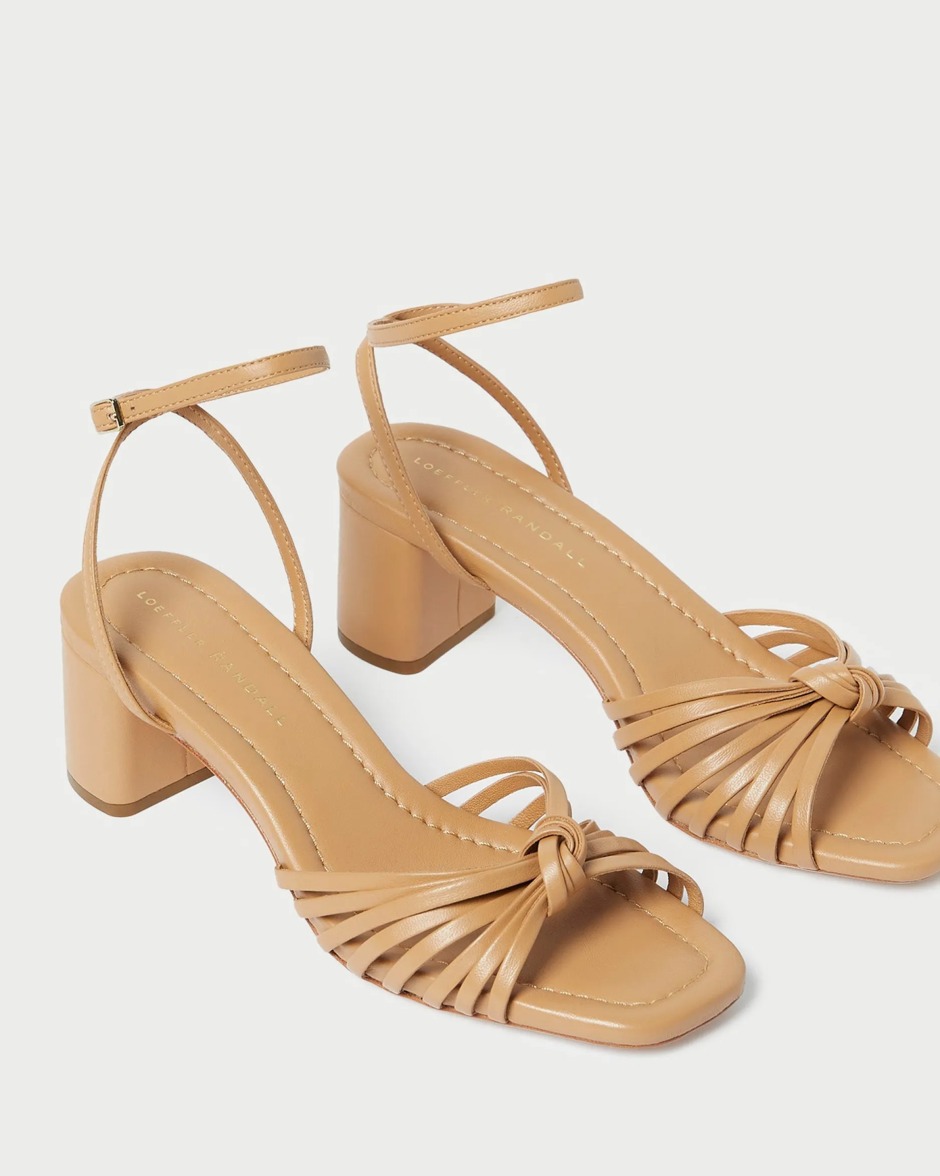 Loeffler Randall Olivia Knot Mid-Heel Sandal