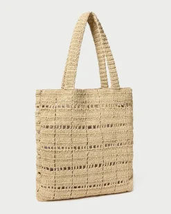Loeffler Randall Orion Raffia Tote