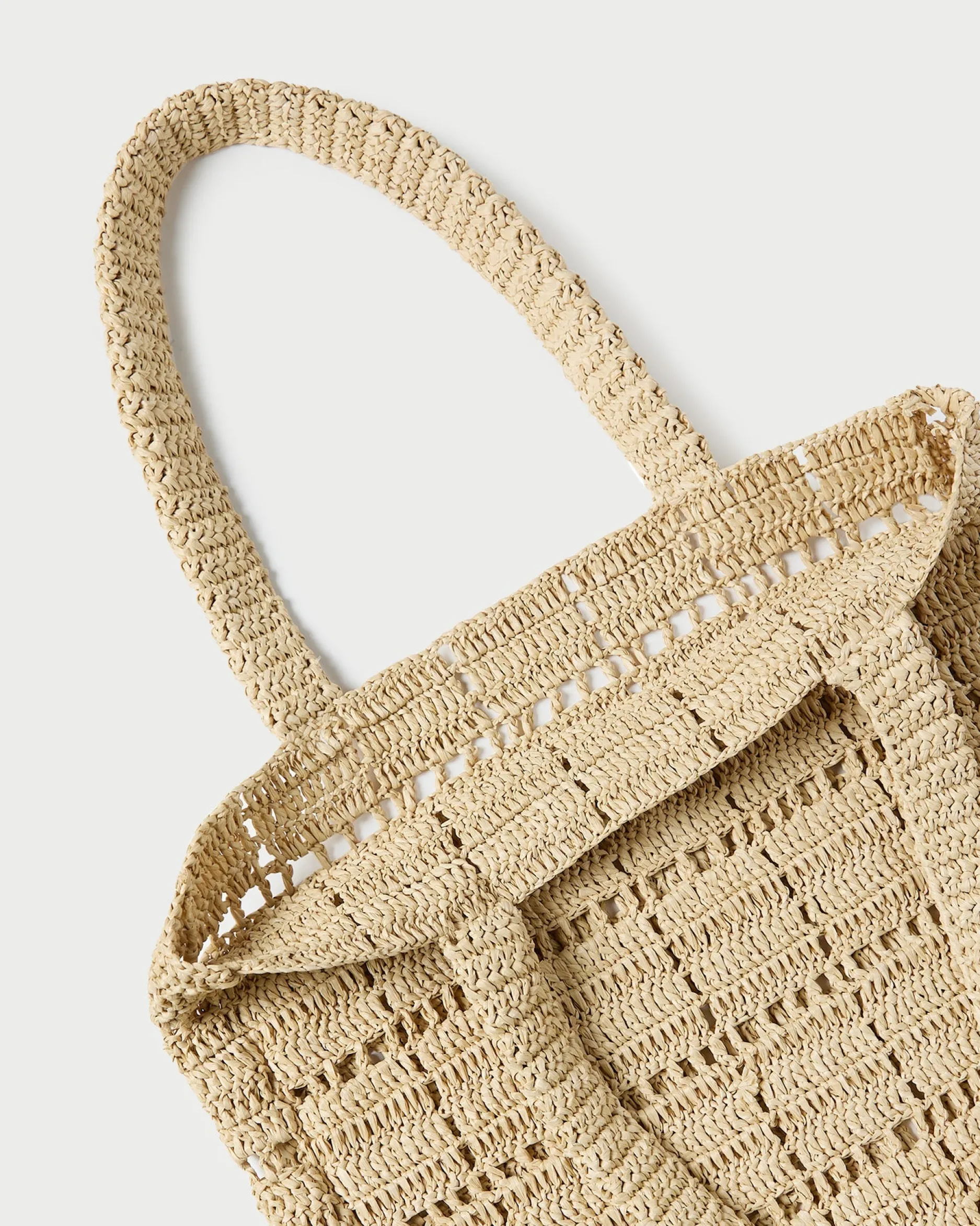 Loeffler Randall Orion Raffia Tote