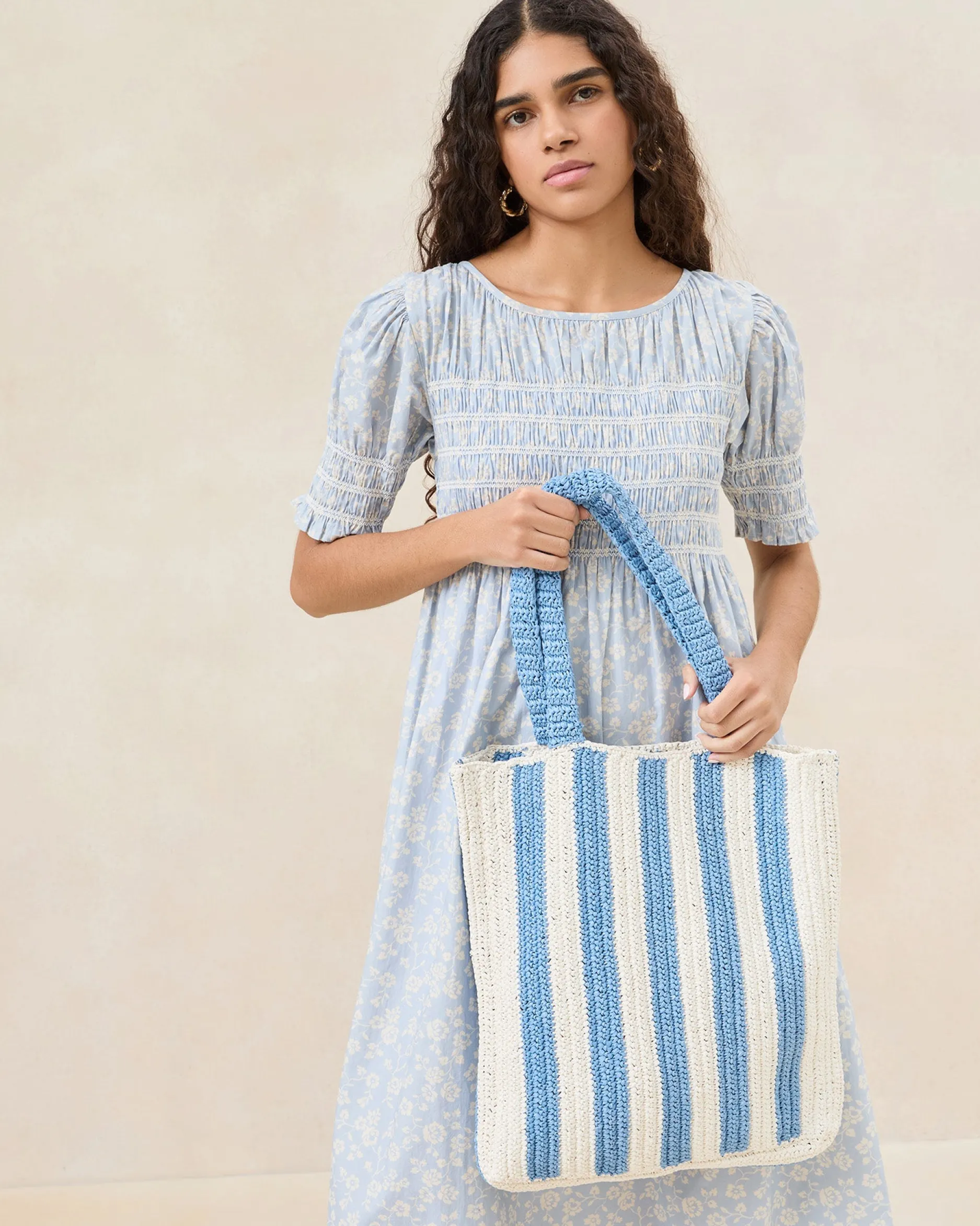 Loeffler Randall Orion Raffia Tote